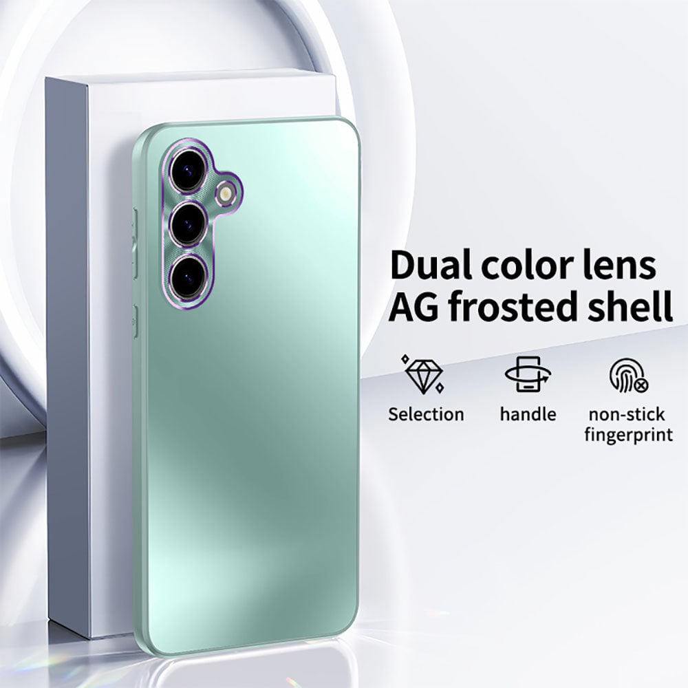 Newest Dual Color Lens AG Frosted Shell Phone Case For Samsung Galaxy