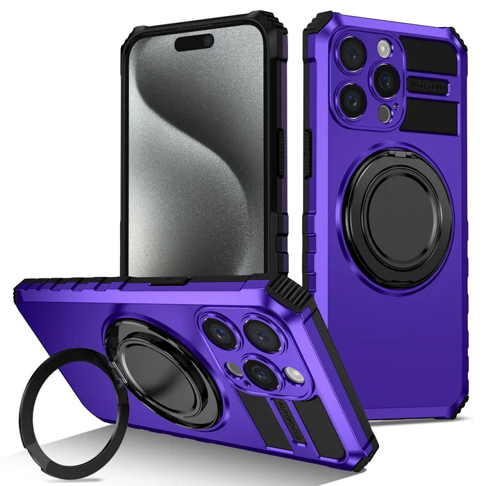 Magnetic 360° Rotating Stand Protection iPhone Case