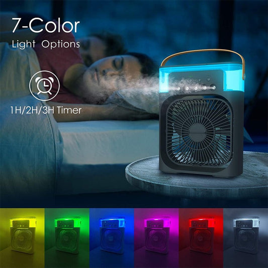 Mini Frost Fan Portable Air Conditioner – Personal Air Cooler & Humidifier-🔥