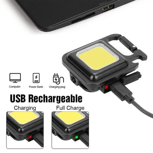 Multifunctional Keychain Rechargeable Light