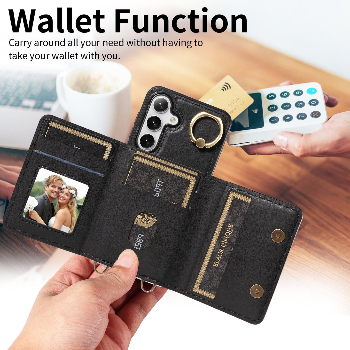 Leather Card Holder Phone Case for Samsung Galaxy A Series