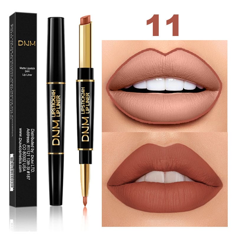 💖Last Day 49% OFF💎$9.99💄2-in-1 Waterproof Lipstick Lip Liner