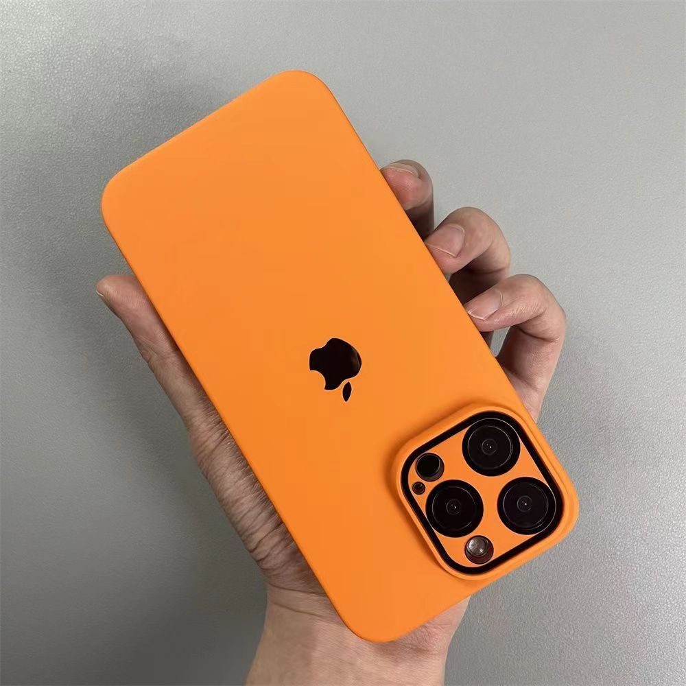 Matte Protective iPhone Case with Built-in Lens Film