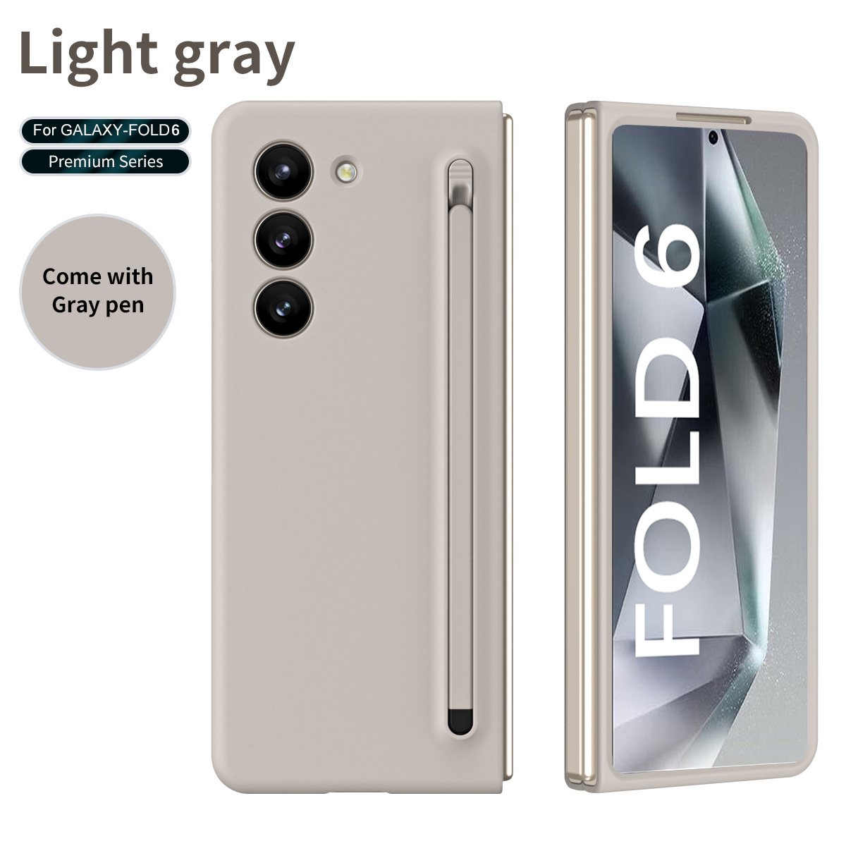 New Processes Anti-fingerprint protective case For Samsung Galaxy Z Fold S-Pen Case