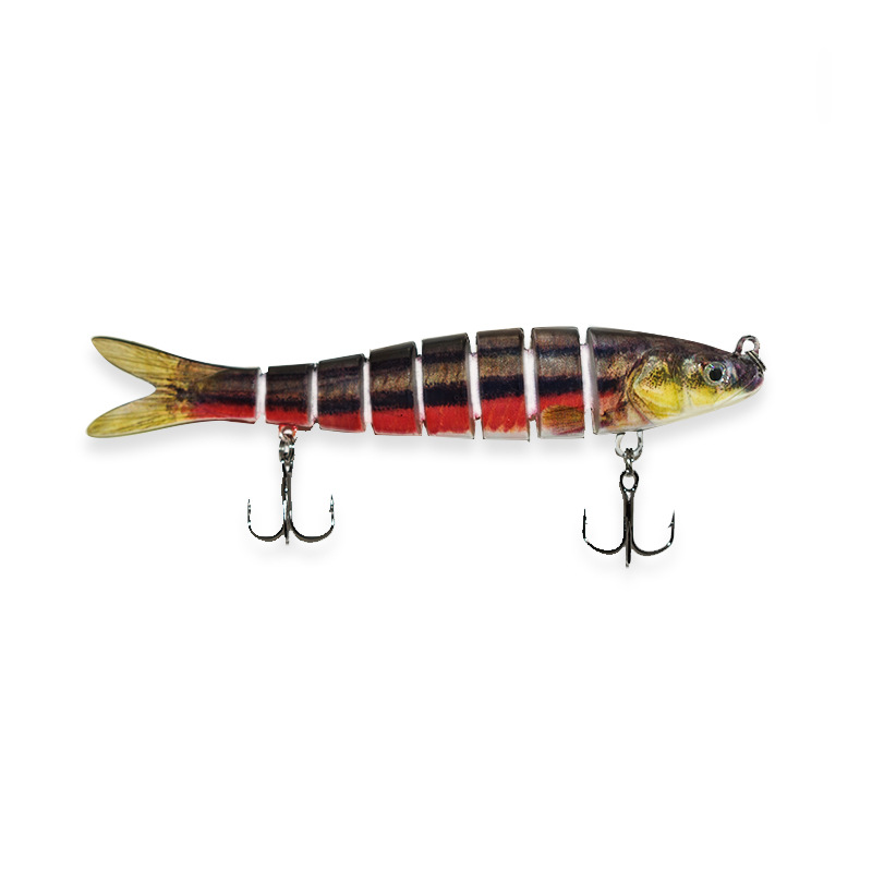 Multi-section simulated fishing bait