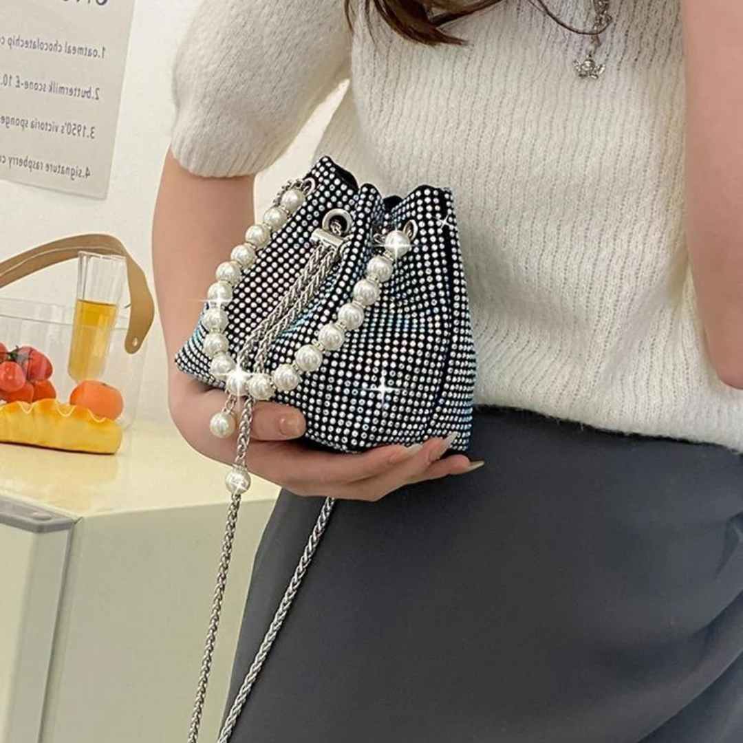 Rhinestone Potli Handbag