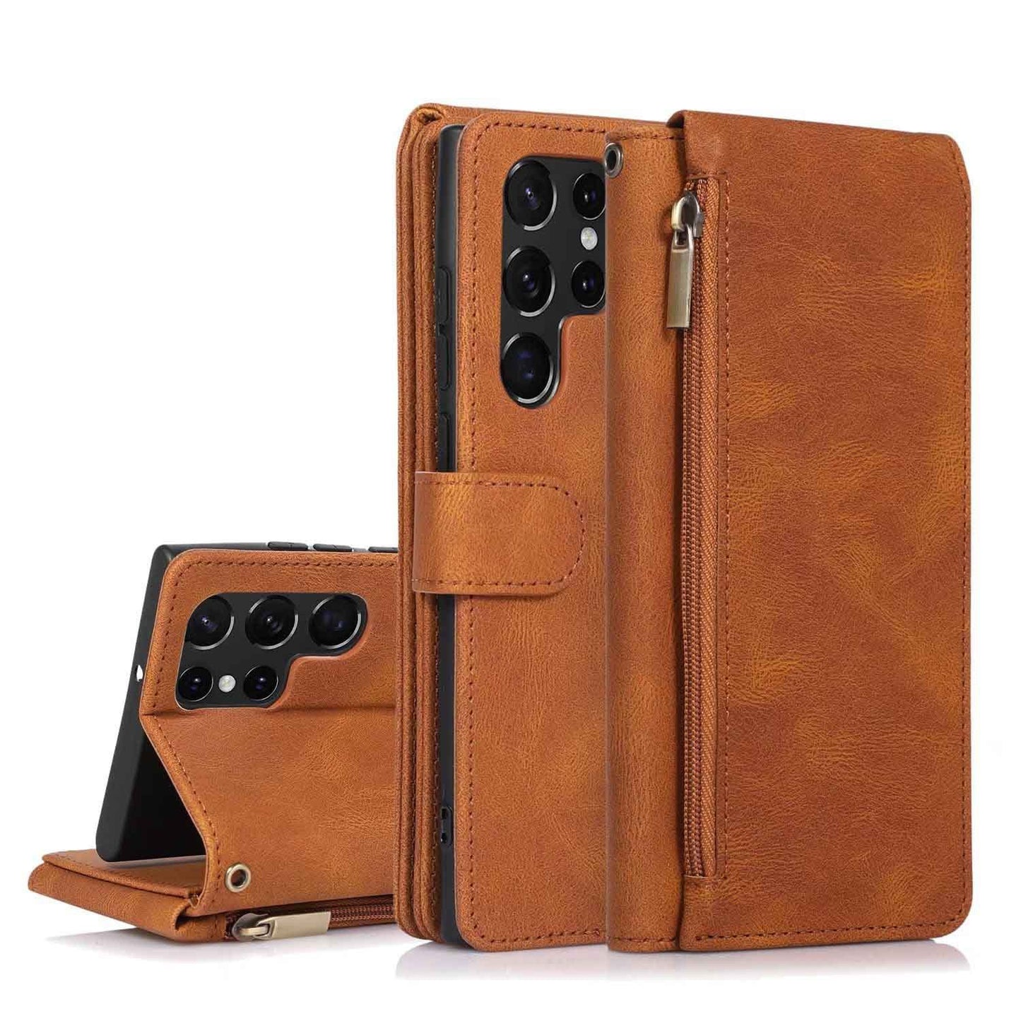 ⏰LAST DAY PROMOTION 50% OFF-2024 Lastest Luxury Leather Flip Wallet Phone Case For Samsung S23 Series