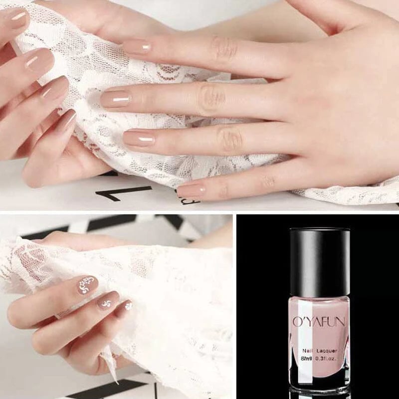 Quick-drying mirror nail polish