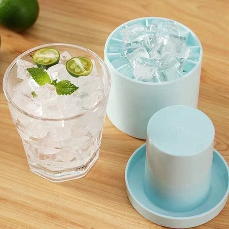 Silicone ice cube maker cup