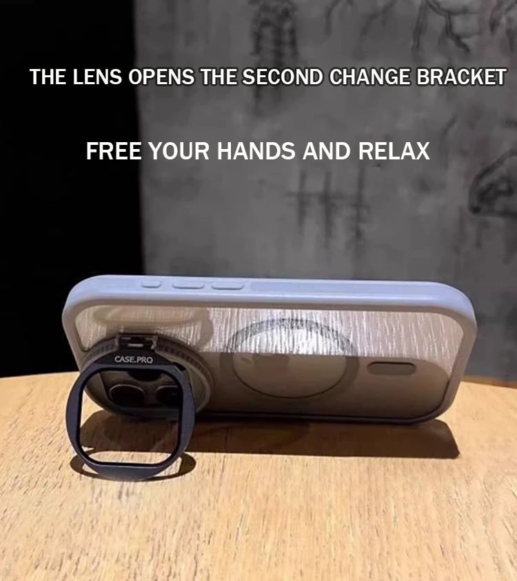 Creative and Fashionable Flip Cover Glasses Holder Magnetic Case
