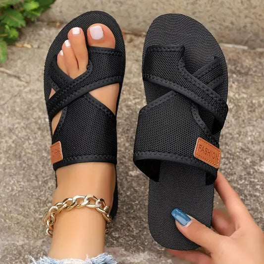 🔥Summer Sizzler Sale 49%✨Women's Comfortable Breathable Mesh Flip Flops