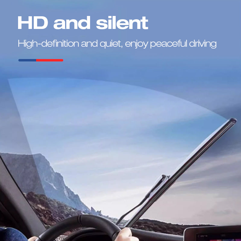 Double Rubber Strip High-definition Silent Boneless Car Wiper