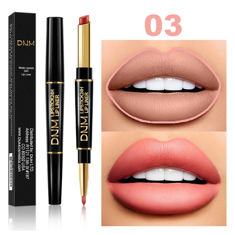 💖Last Day 49% OFF💎$9.99💄2-in-1 Waterproof Lipstick Lip Liner