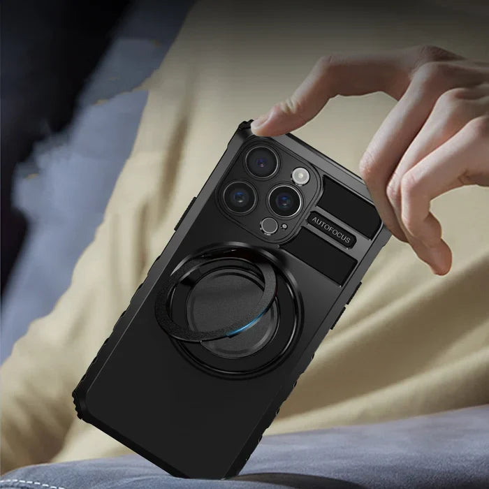 Magnetic 360° Rotating Stand Protection iPhone Case