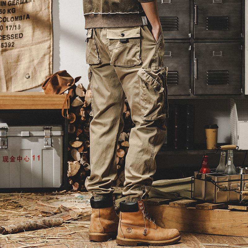 🔥Men's Tactical Cargo Pants🔥– Elastic, Multi-Pocket Joggers