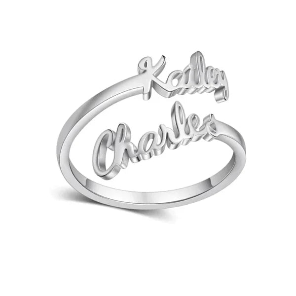 custom name ring