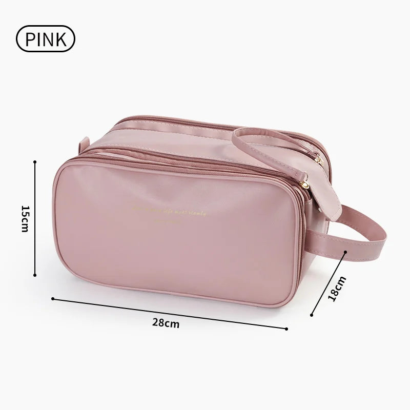 Multi Pocket Large-capacity Travel Cosmetic Bag