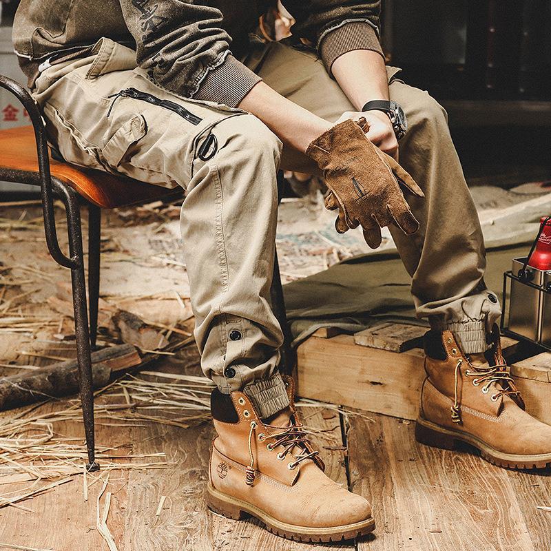 🔥Men's Tactical Cargo Pants🔥– Elastic, Multi-Pocket Joggers