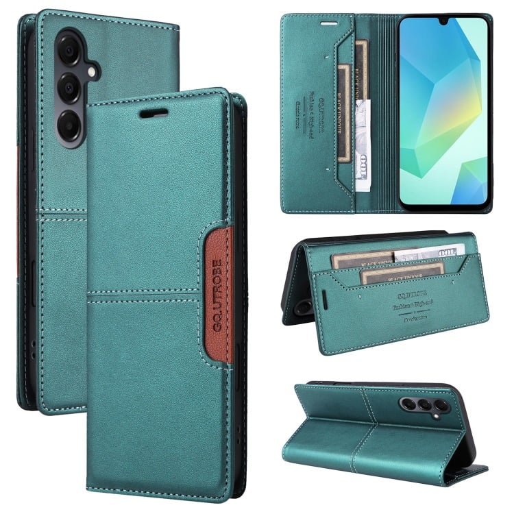 Business Anti-theft Flip Phone Leather Case For Samsung A55