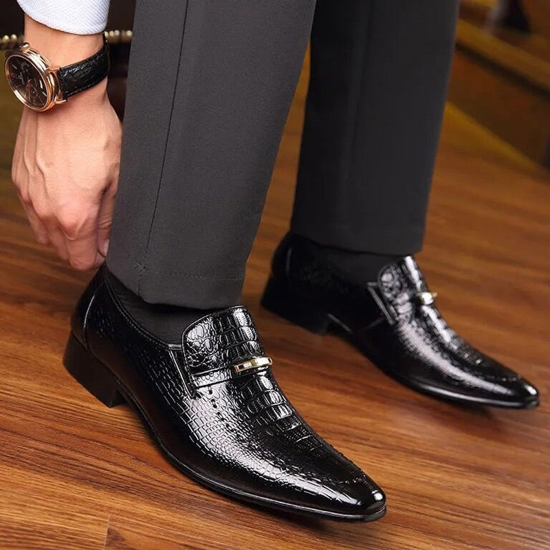 🐊👞 Comfortable and luxurious leather shoes for men-🔥Buy 2 Save 15%