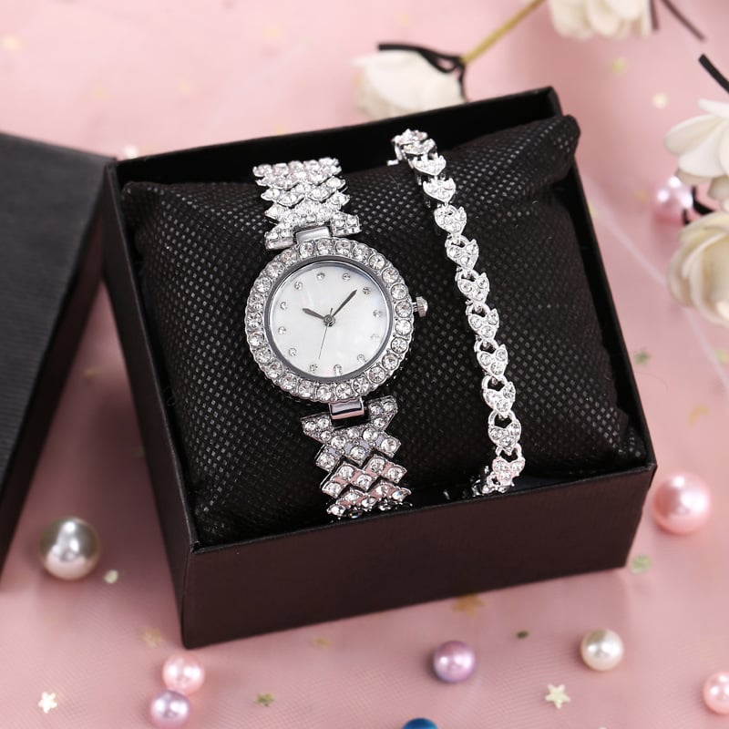 🔥  49% OFF - Luxury Women platinum Watch