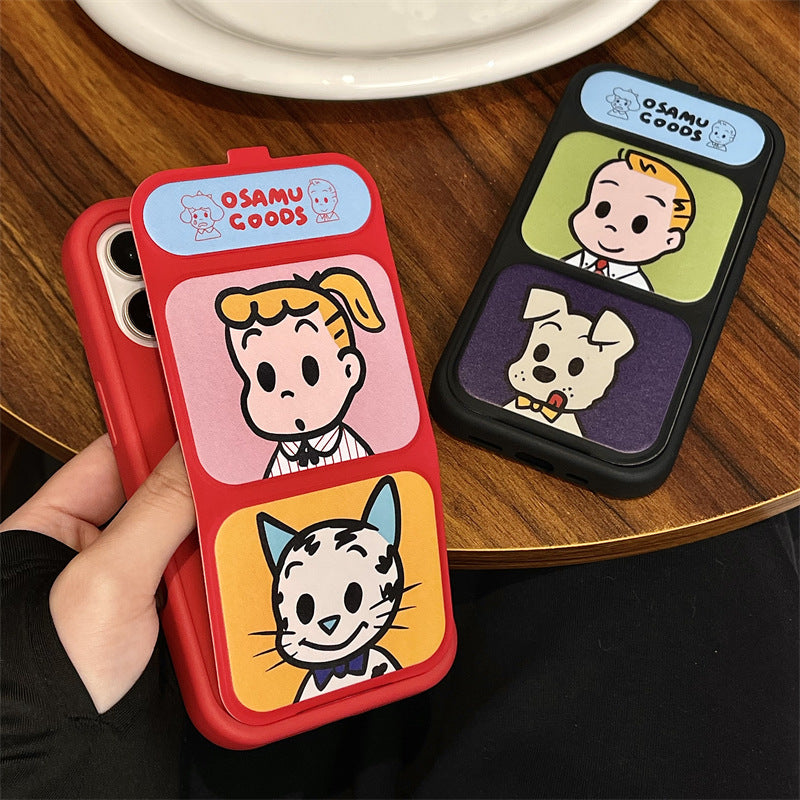 Fun And Cute Stand Flip Folding Case For iPhone