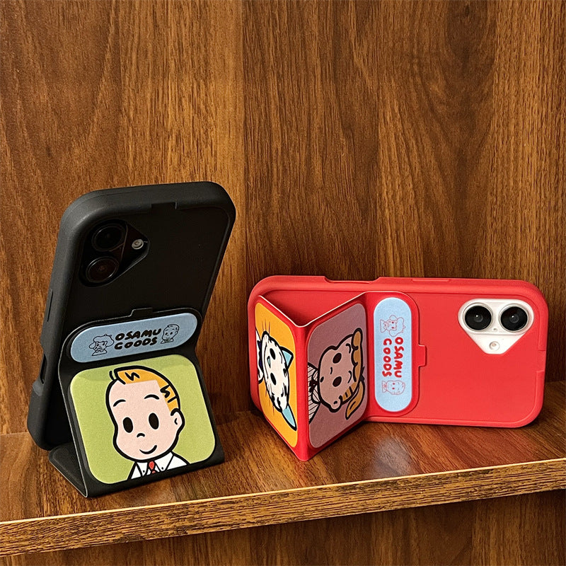 Fun And Cute Stand Flip Folding Case For iPhone