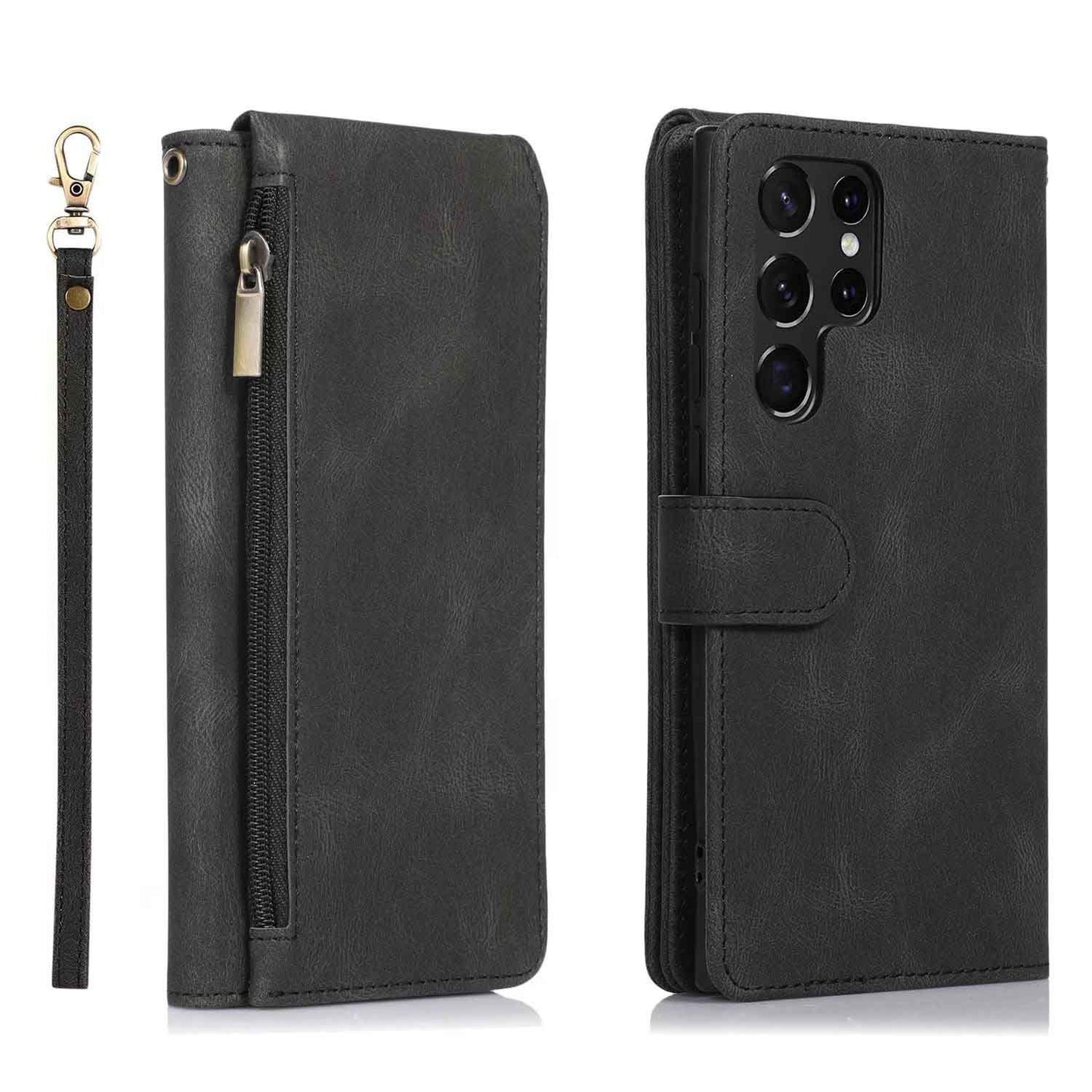 ⏰LAST DAY PROMOTION 50% OFF-2024 Lastest Luxury Leather Flip Wallet Phone Case For Samsung S23 Series