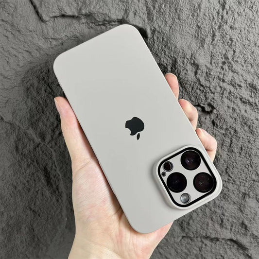 Matte Protective iPhone Case with Built-in Lens Film