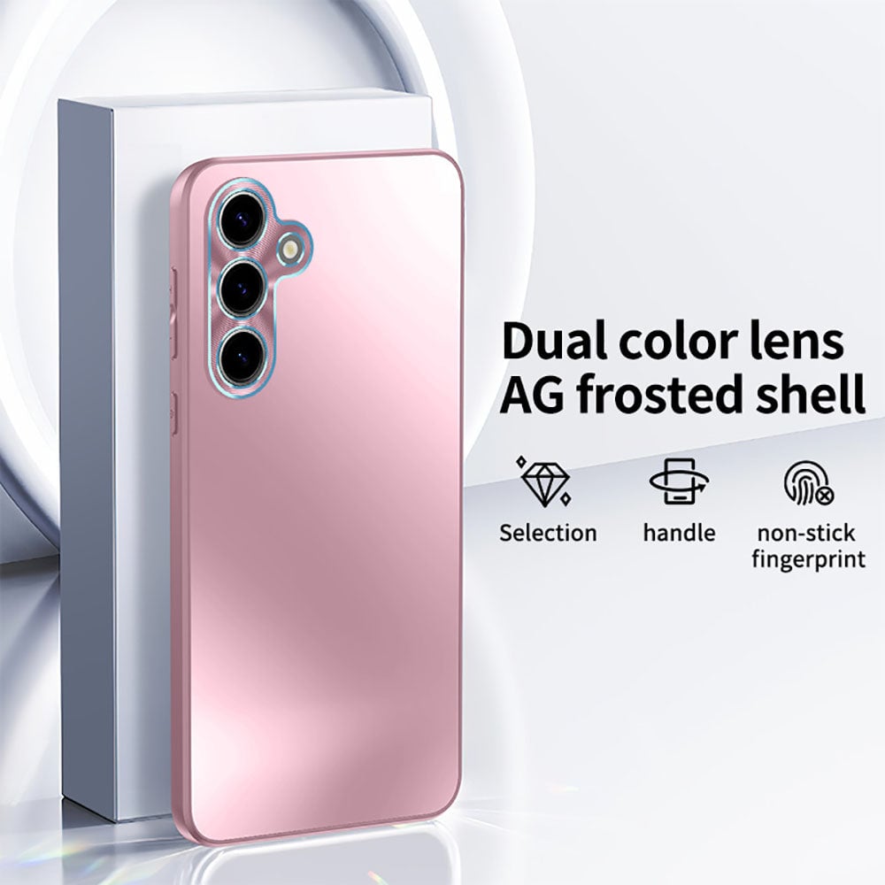 Newest Dual Color Lens AG Frosted Shell Phone Case For Samsung Galaxy