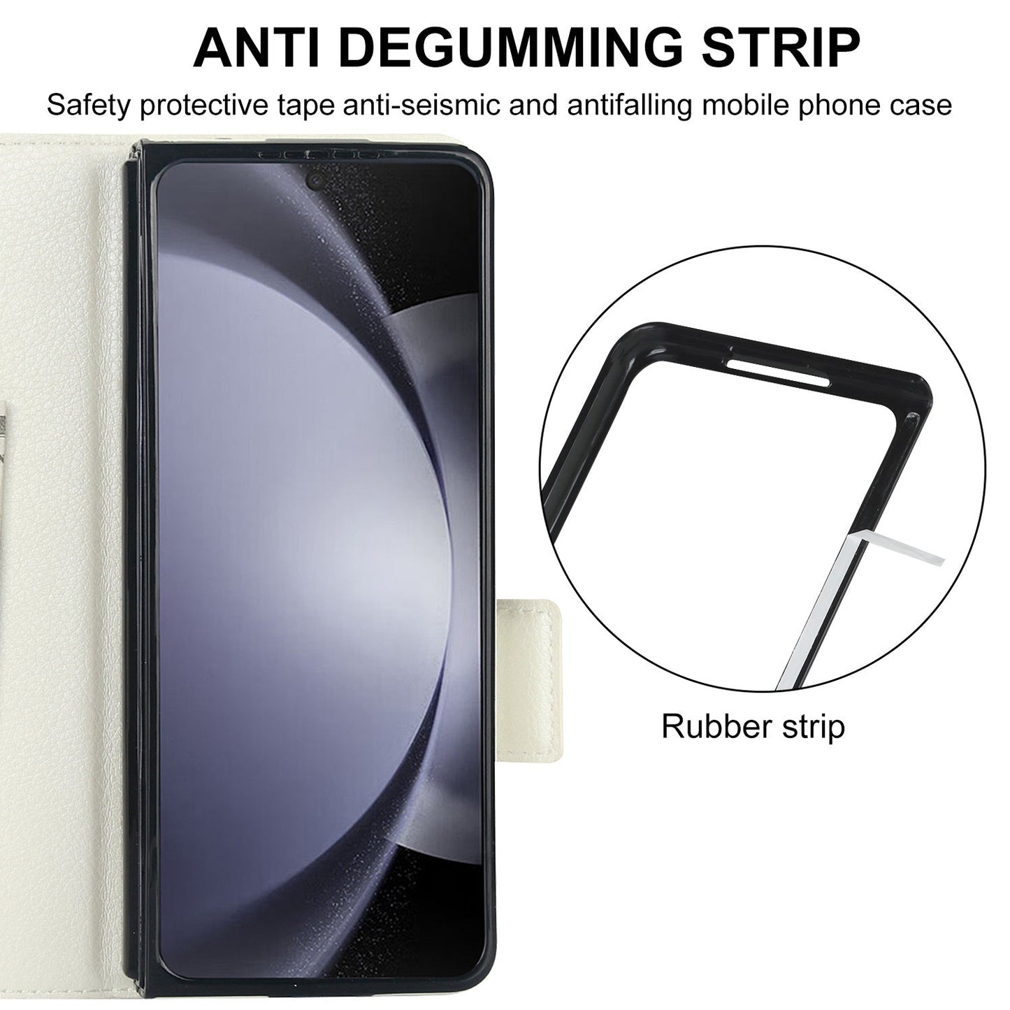 Suitable for Samsung ZFold3/4/5 Multifunctional Leather Case