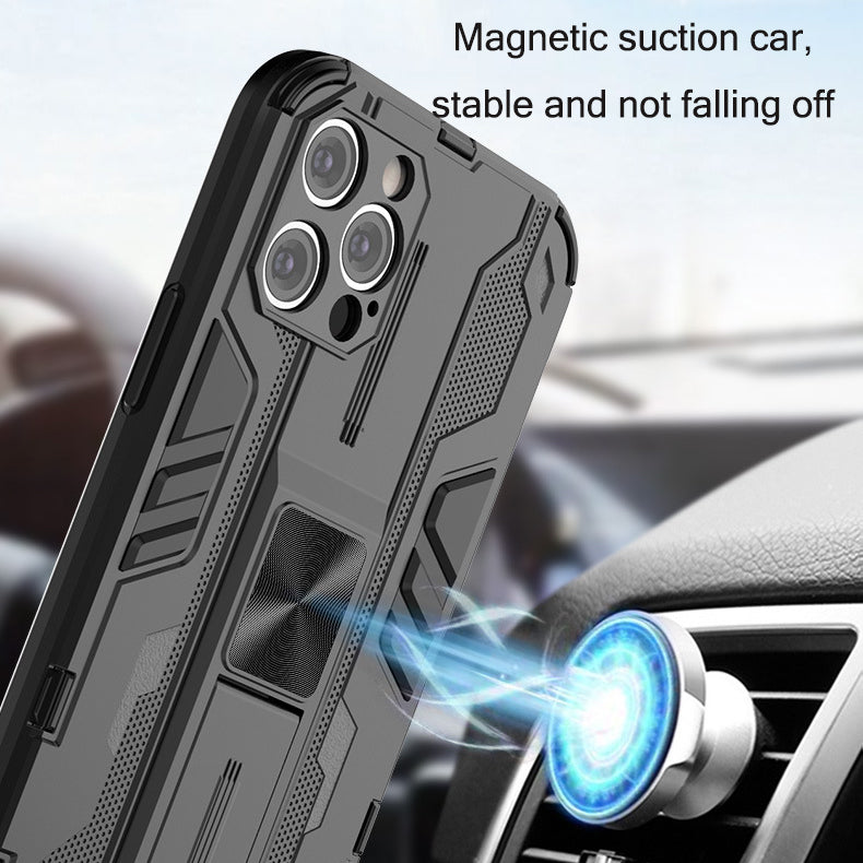 Suitable For iPhone Series Magnetic Holder Phone Case