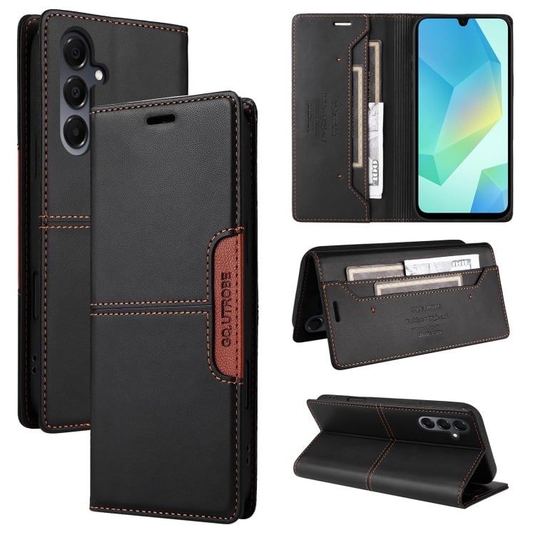 Business Anti-theft Flip Phone Leather Case For Samsung A55