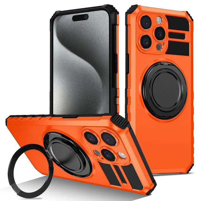 Magnetic 360° Rotating Stand Protection iPhone Case