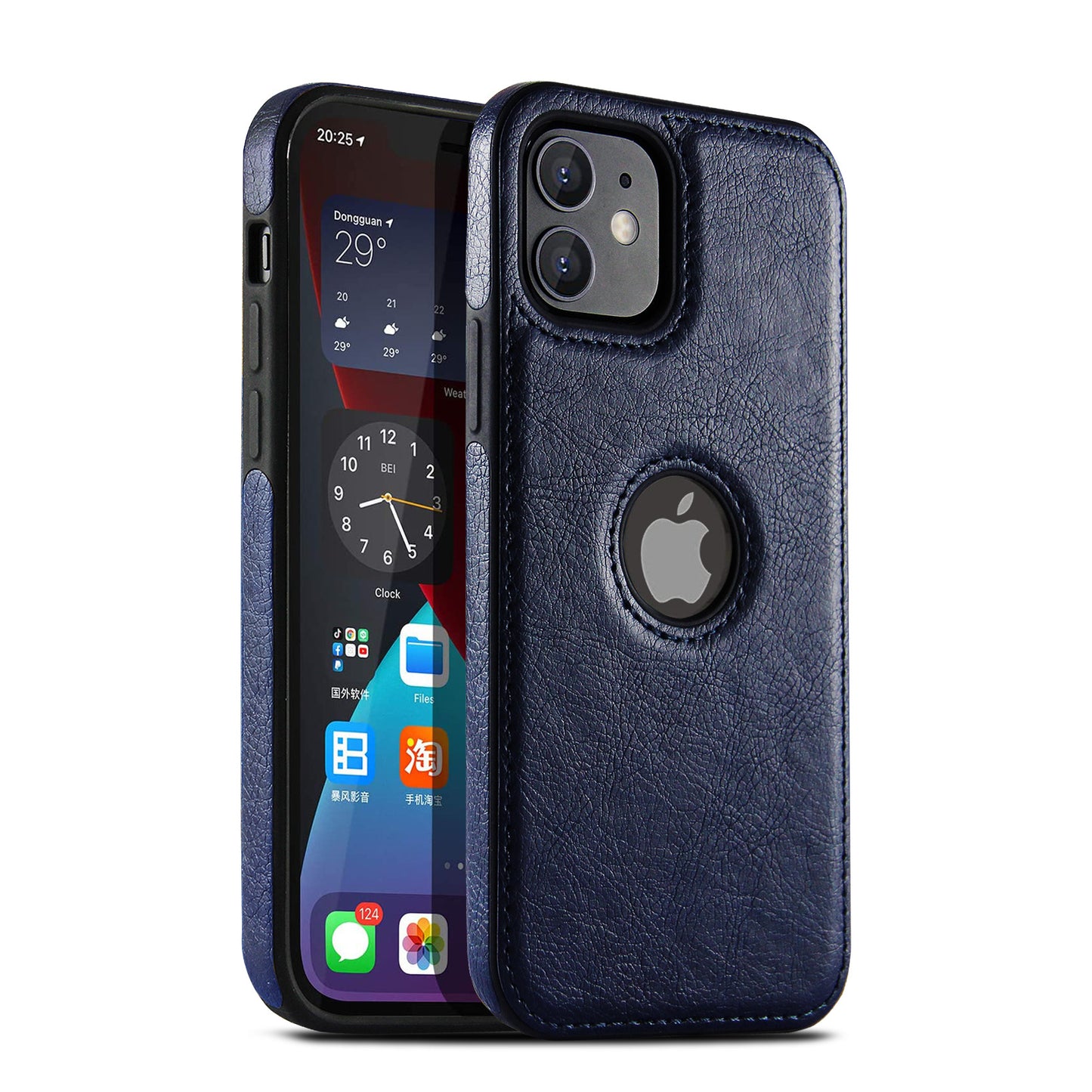 Luxury Leather Pattern Business Case For iPhone