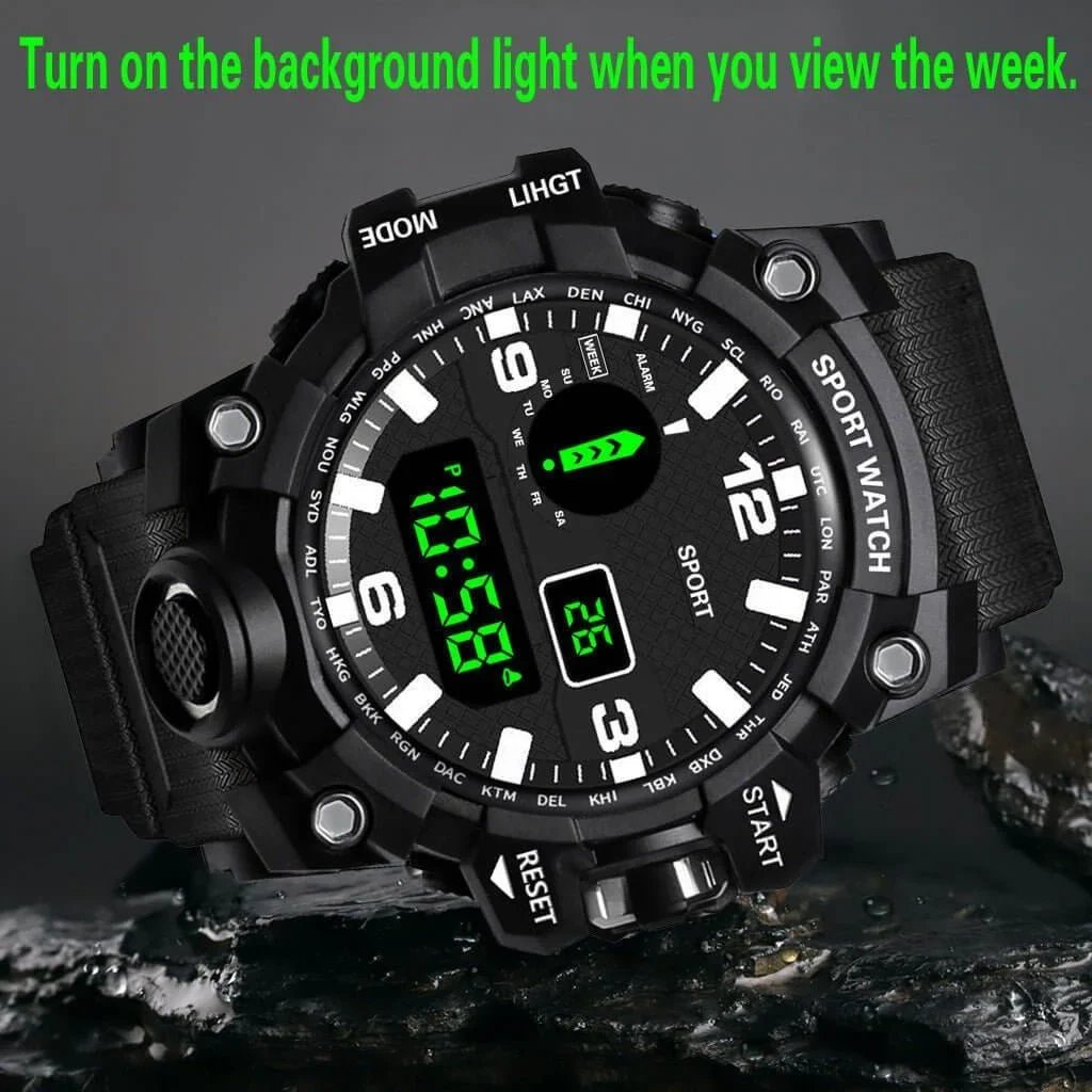 🔥Multifunctional outdoor sports watch