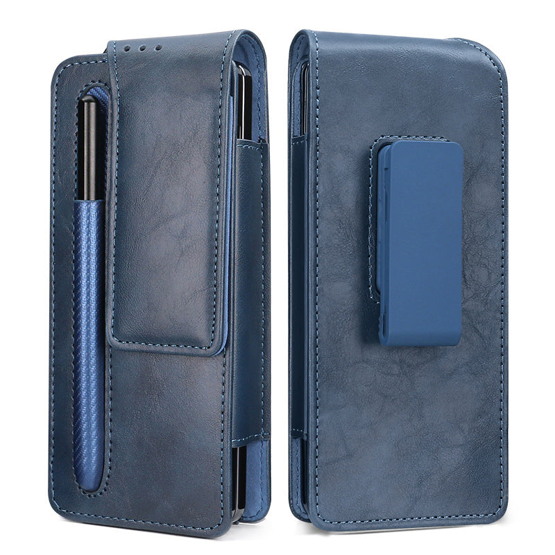 Suitable For Samsung Fold3/4/5 Business Folding Screen Universal Mobile Phone Bag With S-Pen Pen Slot