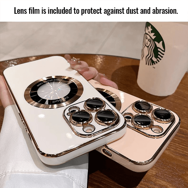 6D Magnetic Plating Cell Phone Case