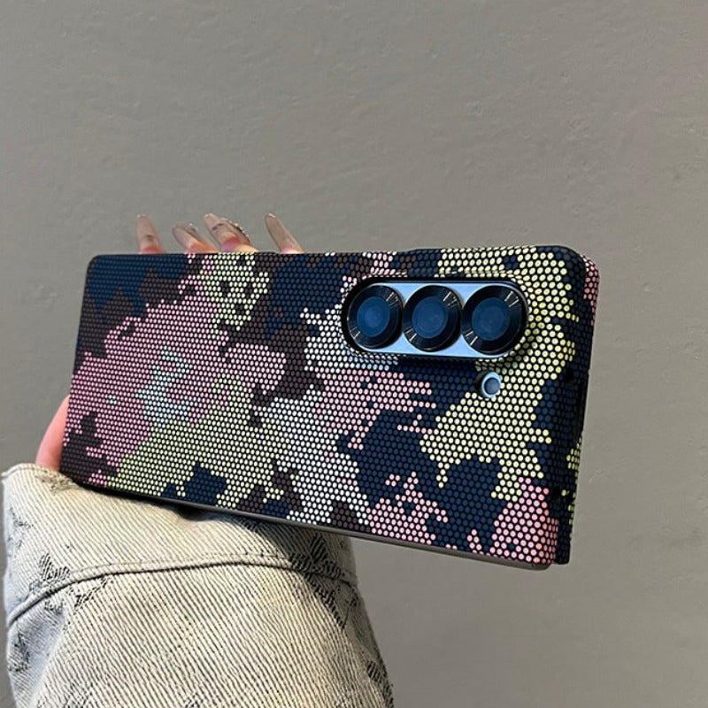 Ultra-thin Camouflage Mobile Phone Case For Samsung Z Fold 7 6 5 4 3 2