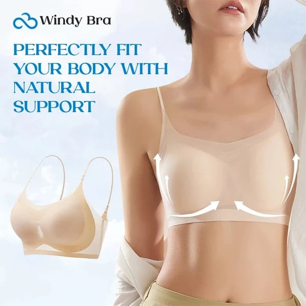 WindyBra - Summer  ultra-thin plus size ice silk comfort bra