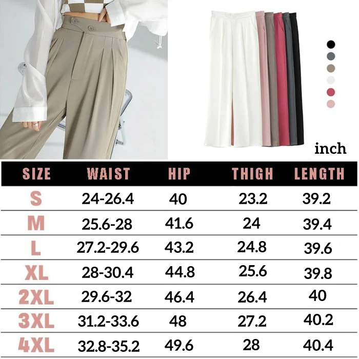 🔥Spring Hot Sale✨Woman's Casual Full-Length Loose Pants