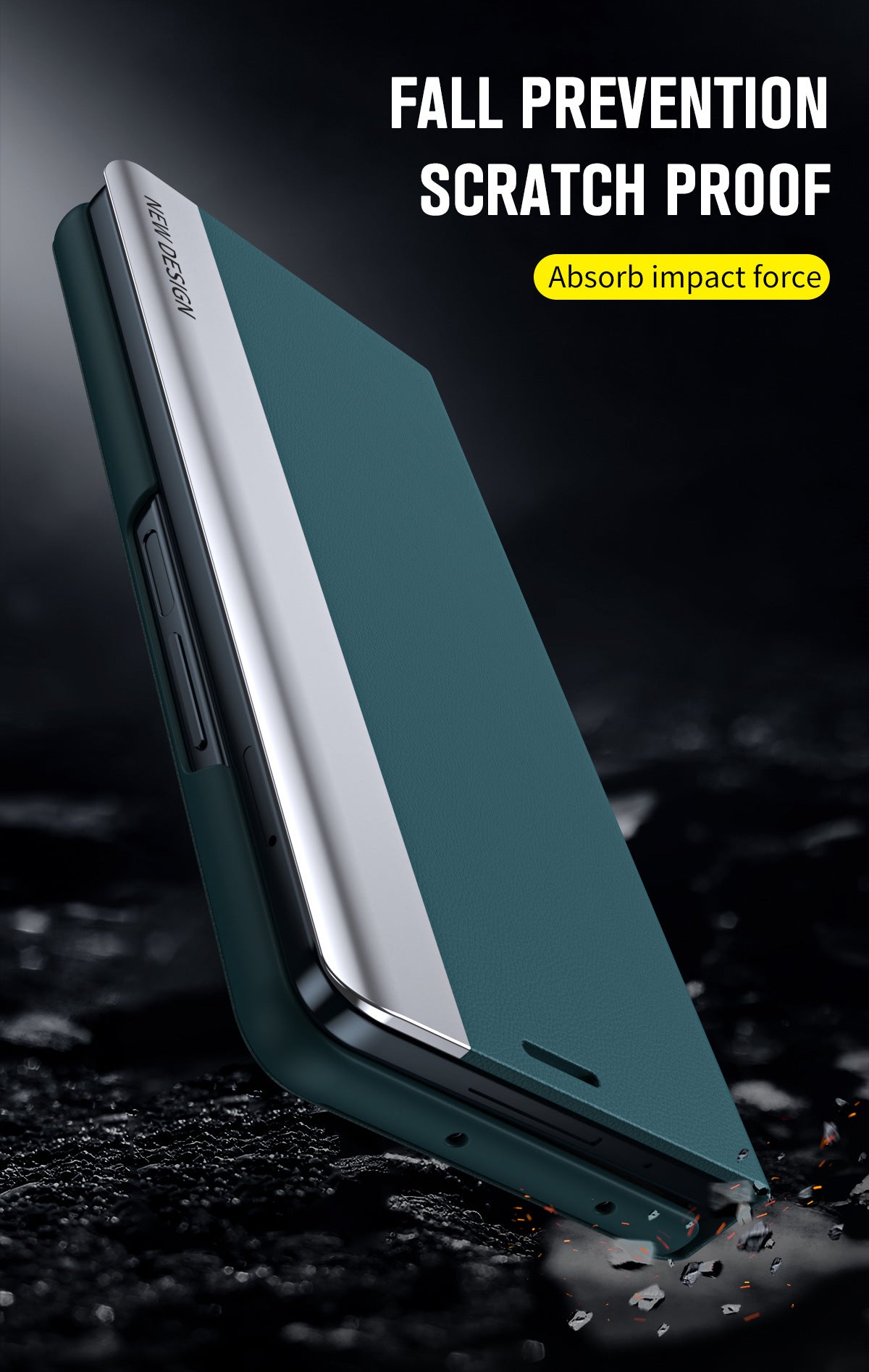 Designed specifically for the Samsung Galaxy Z Fold, the Flip Stand Case with Pen Slot makes every fold look elegant and special.