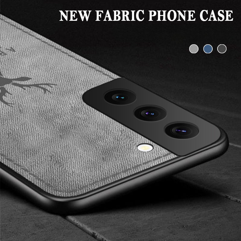 Slim Fabric Skin Deer Case For Samsung