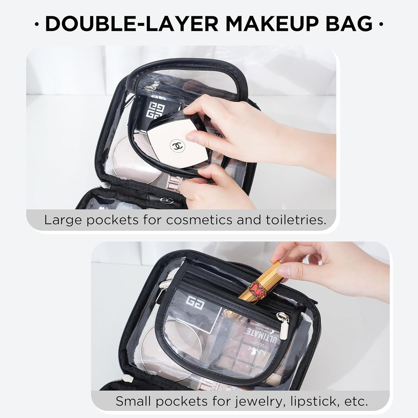 Transparent Cosmetic Bag