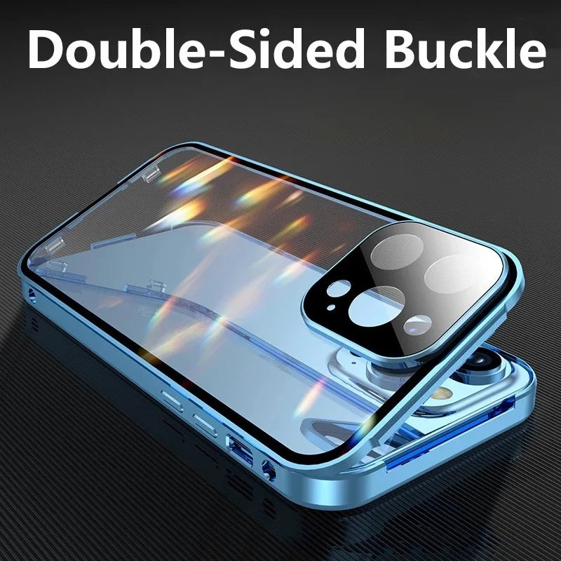 Double-Sided Buckle Magnetic Phone Case