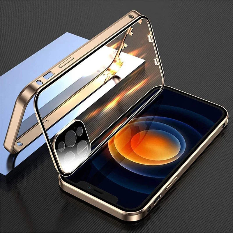 Double-Sided Buckle Magnetic Phone Case