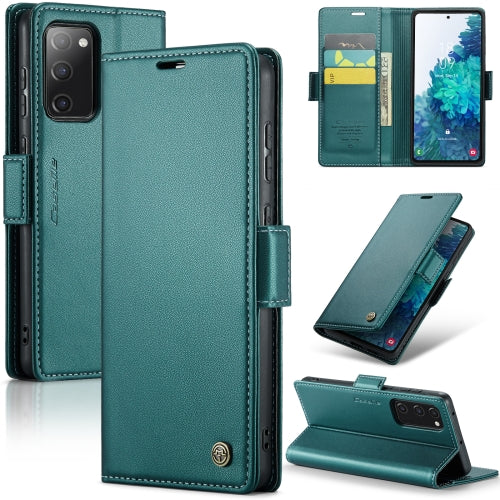 Anti-theft Samsung Flip Leather Case S24 Series and S23FE