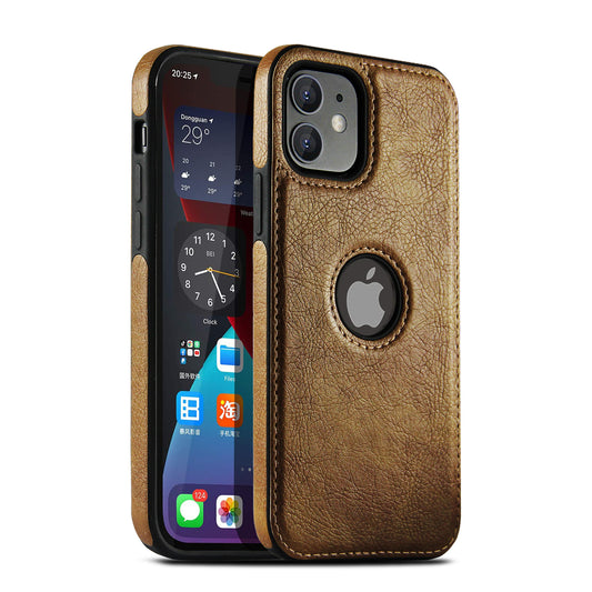 Luxury Leather Pattern Business Case For iPhone