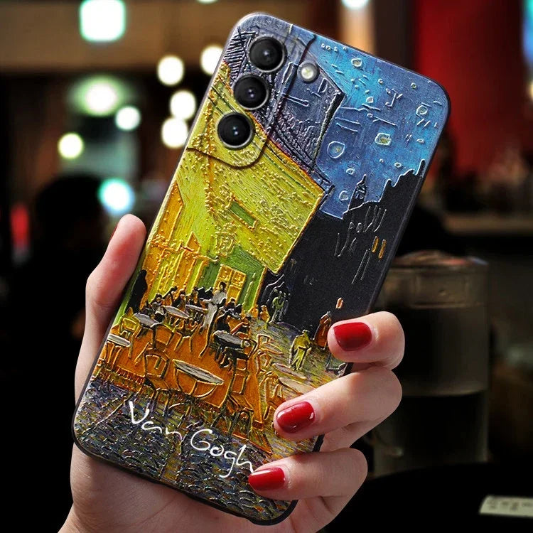 Oil Printing Soft Case for Samsung Galaxy