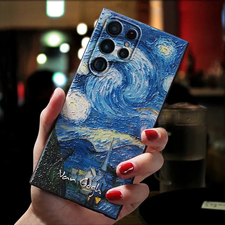 Oil Printing Soft Case for Samsung Galaxy